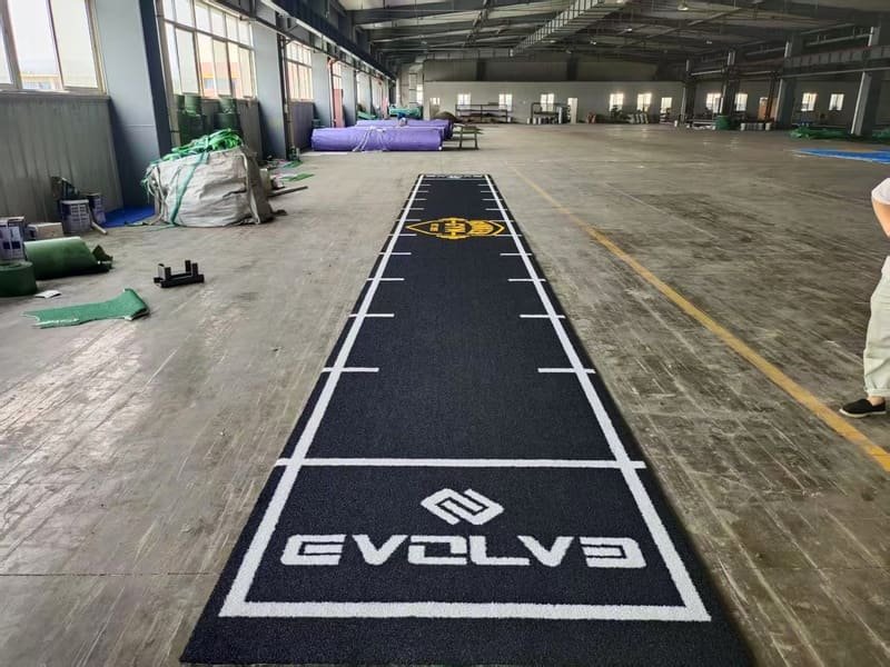 vue microscopique de bactéries sur des fibres de gymnastique